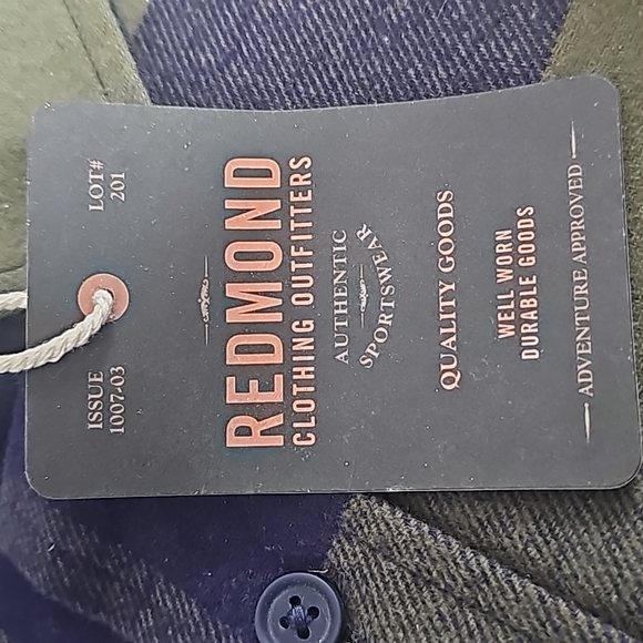 New Redmond clothing outfitters flannel shirt - Picture 2 of 2